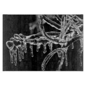 entred ijzige winter snijplank (Voorkant)