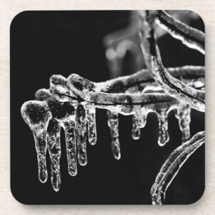 entree ijzige winter drankjes onderzetter