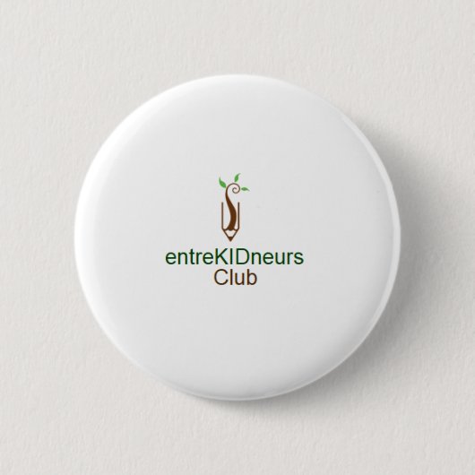 entreKIDneurs Club Ronde Button 5,7 Cm (Voorkant)