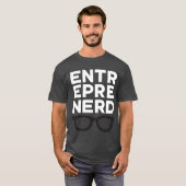 Entreprenerd gestapeld t-shirt (Voorkant volledig)