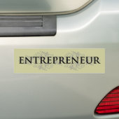 Entrepreneur Bumpersticker (Op auto)
