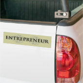 Entrepreneur Bumpersticker (Op Truck)