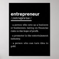 Entrepreneur Definition Funny Business Owner Gift