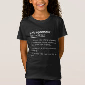 Entrepreneur Definition Funny Business Owner Gift T-shirt (Voorkant)