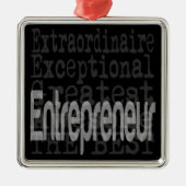 Entrepreneur Extraordinaire Metaal Ornament (Voorkant)