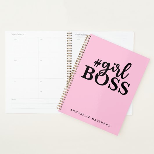 Entrepreneur Girl Boss Baby Planner (Display)