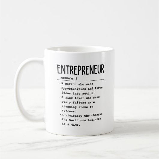 Entrepreneur Koffiemok (Links)