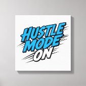 Entrepreneur Success and Ambition Canvas Afdruk (Voorkant)