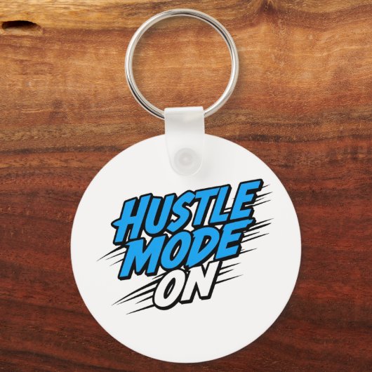 Entrepreneur Success and Ambition Sleutelhanger (Achterkant)