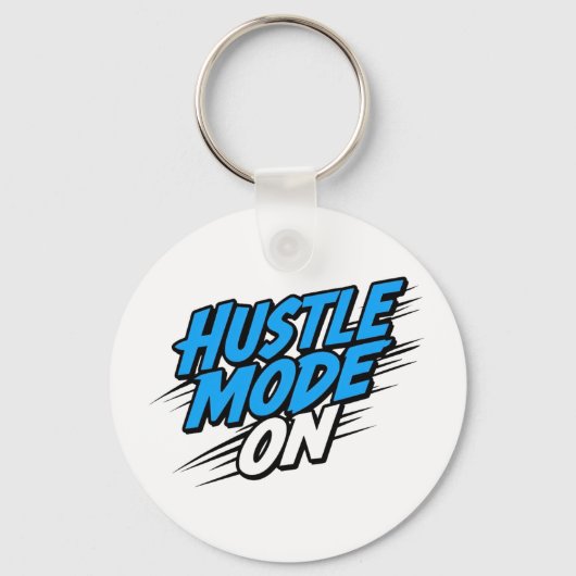 Entrepreneur Success and Ambition Sleutelhanger (Achterkant)