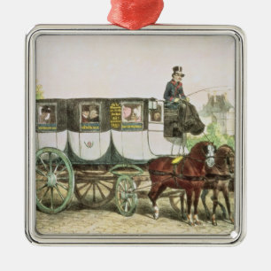 Entreprise generale des omnibus"; metalen ornament