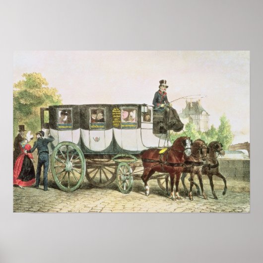 Entreprise generale des omnibus"; poster (Voorkant)
