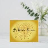 Entropie Briefkaart (Staand voorkant)