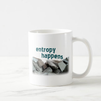 entropie gebeurt koffiemok