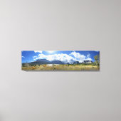 Entry Lake Sherburne - Glacier National Park Canvas Afdruk (Voorkant)