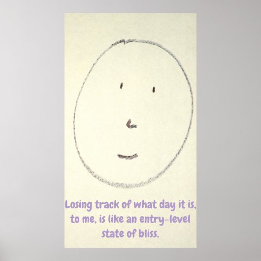 Entry-Level Bliss Poster (Voorkant)