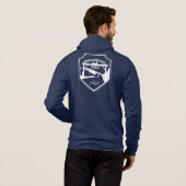 Entryway Logo - Witte Logo - Terug Hoodie (Achterkant volledig)