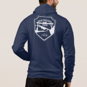 Entryway Logo - Witte Logo - Terug Hoodie (Achterkant)