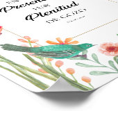 Entu presencia hay plenitude de gozo Póster Poster (Hoek)