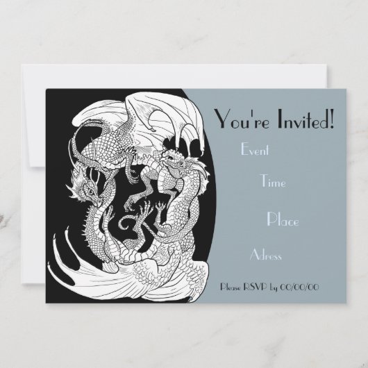 Entwined Eternity nodigt uit Kaart (Voorkant)