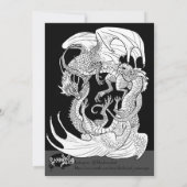 Entwined Eternity nodigt uit Kaart (Achterkant)