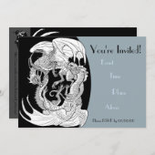 Entwined Eternity nodigt uit Kaart (Voorkant / Achterkant)