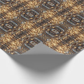 Entwined Gold  Cadeaupapier (Hoek)