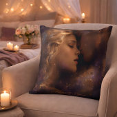 Entwined in the Stars & A Celestial Love Embrace Kussen