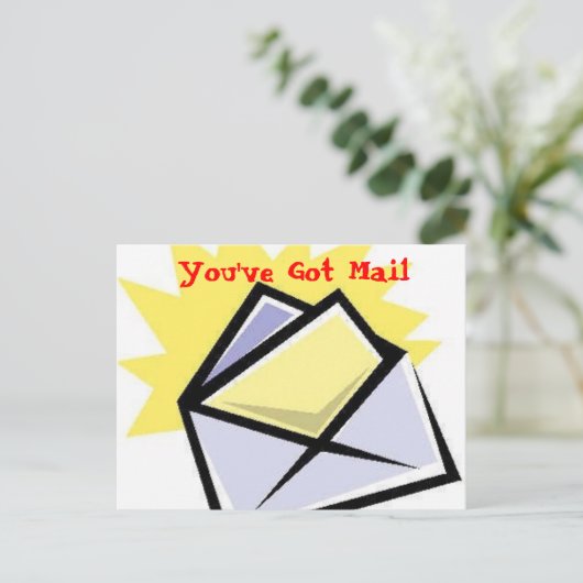 envelop[1], je hebt mail briefkaart (Staand voorkant)