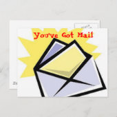 envelop[1], je hebt mail briefkaart (Voorkant / Achterkant)