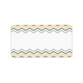 ENVELOP ADRESETIKETTEN :: chevron 1 Etiket (Voorkant)