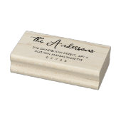 Envelop Retouradres Rubberstempel (Stempel)