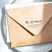 Envelop Retouradres Rubberstempel