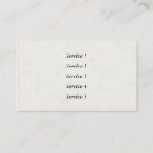  envelop voor visitekaartjes (Achterkant)