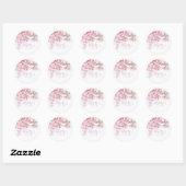 ENVELOPE SEAL STICKER : CHERRY BLOSSOM (Vel)