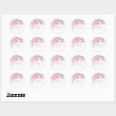 ENVELOPE SEAL STICKER : CHERRY BLOSSOM (Vel)