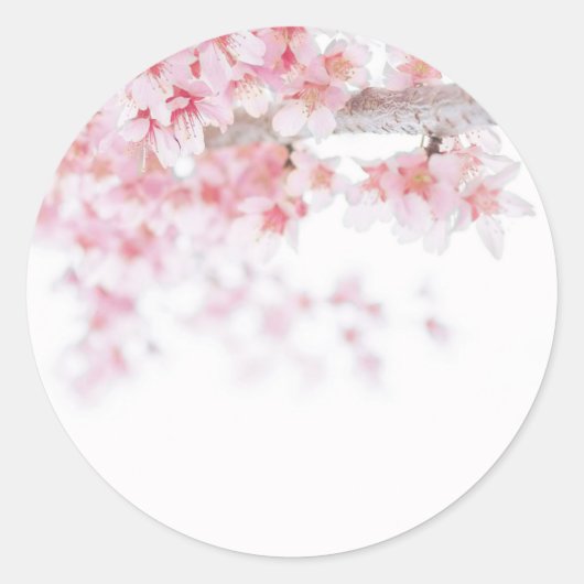 ENVELOPE SEAL STICKER : CHERRY BLOSSOM (Voorkant)