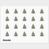 ENVELOPE SEAL STICKER : CHRISTMAS TREE (Vel)