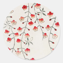 ENVELOPE SEAL STICKER : JAPANESE WOODBLOCK :SEITEI