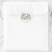 ENVELOPE SEAL STICKER : MERRY CHRISTMAS (Tas)