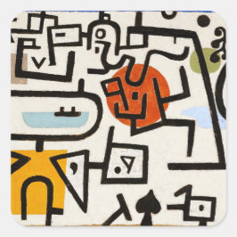 ENVELOPE SEAL STICKER : PAUL KLEE : RICH PORT