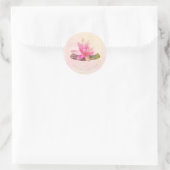 ENVELOPE SEAL STICKER : PINK LOTUS (Tas)