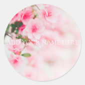 ENVELOPE SEAL STICKER : TREE BLOSSOMS (Voorkant)