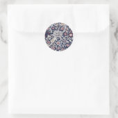 ENVELOPE SEAL : WILLIAM MORRIS : TRENT ONTWERP RONDE STICKER (Tas)