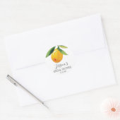 Envelope verzegelt Lemon Citrus Favor Stickers (Envelop)