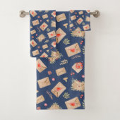 Enveloppen en hart bad handdoek (Insitu)