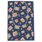 Enveloppen en hart medium cadeauzakje (Voorkant)