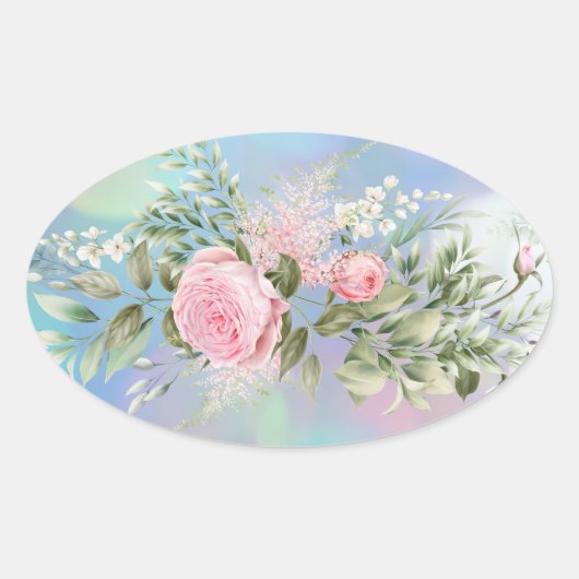 Envelopsluitingen Bloemventielen Stickers (Voorkant)