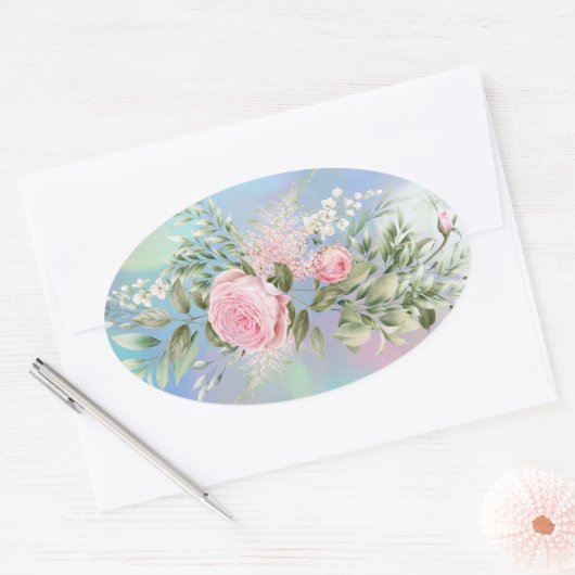 Envelopsluitingen Bloemventielen Stickers (Envelop)