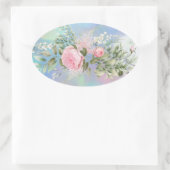 Envelopsluitingen Bloemventielen Stickers (Tas)